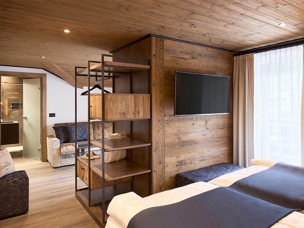 Bedrooms of the Hotel Comploj